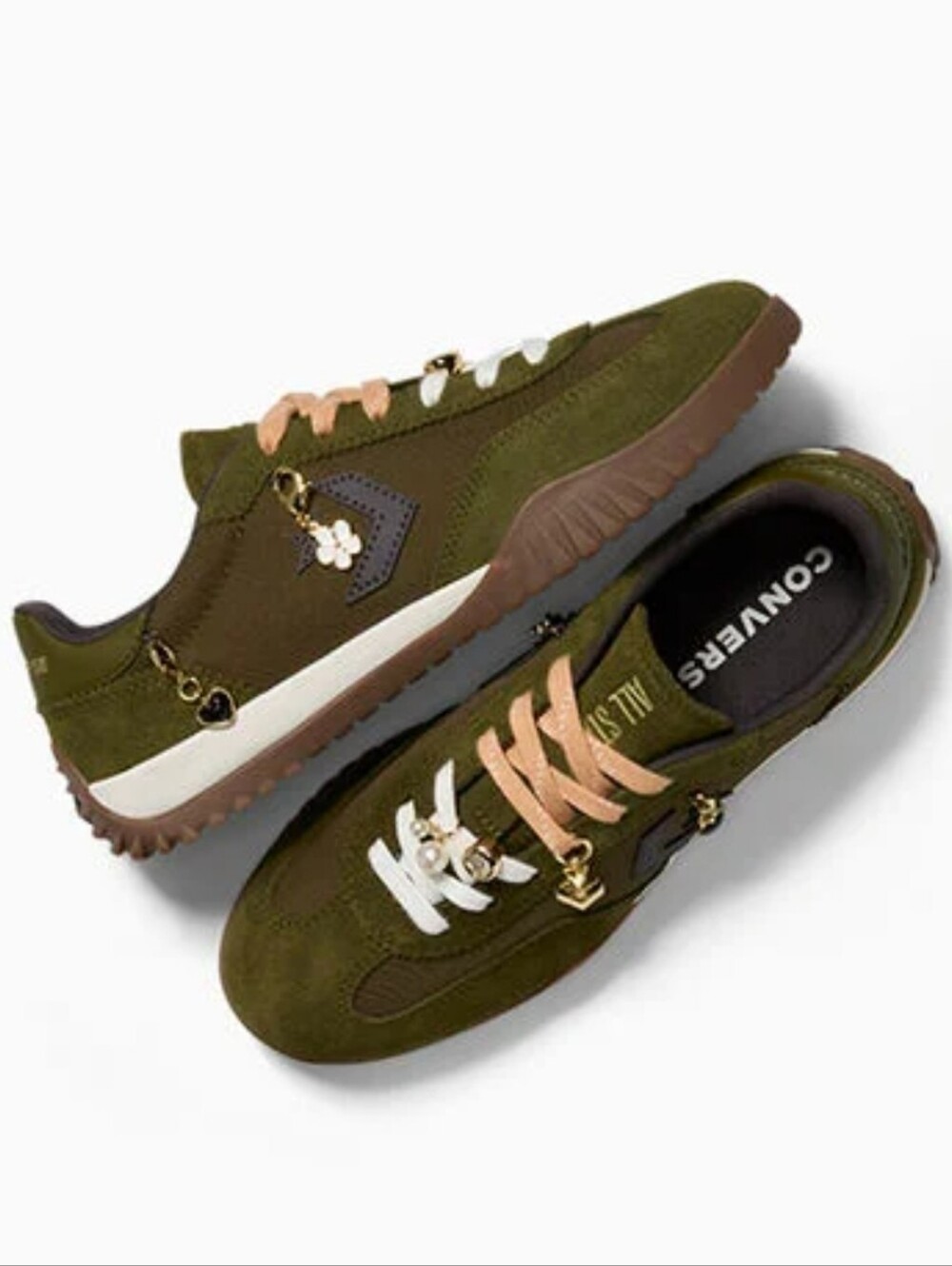 Converse Run Star Trainer Charms Low Profile Sneakers